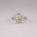 APP: 14.7k *14 kt. Two Tone Gold, 1.89CT Diamond Ring