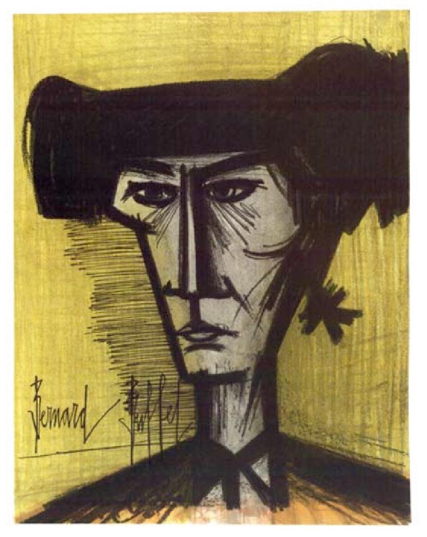 Bernard Buffet Lithograph ''''Torero'''' 12 x 17 Paper: Gov. File: M-05523 Bernard Buffet Lithograph ''''Torero'''' 12 x 17 Paper Image Asset Type: CollectibleShipping: $24.95. Item may be pick up only, or require additional shipping charges due to weight