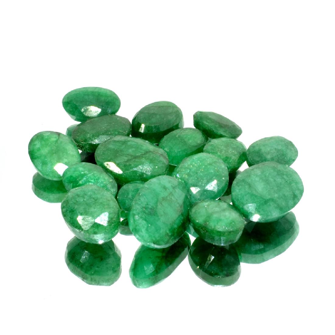 APP: 4k 53.50CT Oval Cut Emerald Beryl Parcel: Gov. File: H-12589 53.50CT Oval Cut Emerald Beryl Parcel Retail Replacement Value: $4.0K Asset Type: Parcel Shipping: $19.95