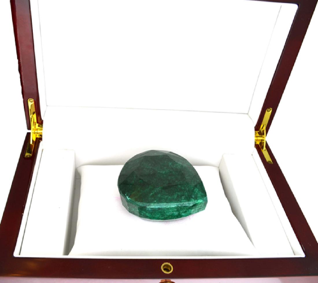 APP: 6.5k 718.20CT Pear Cut Green Beryl Emerald: Gov. File: 87469 718.20CT Pear Cut Green Beryl Emerald Gemstone Retail Replacement Value: $6.5K Asset Type: Gemstone Shipping: $19.95