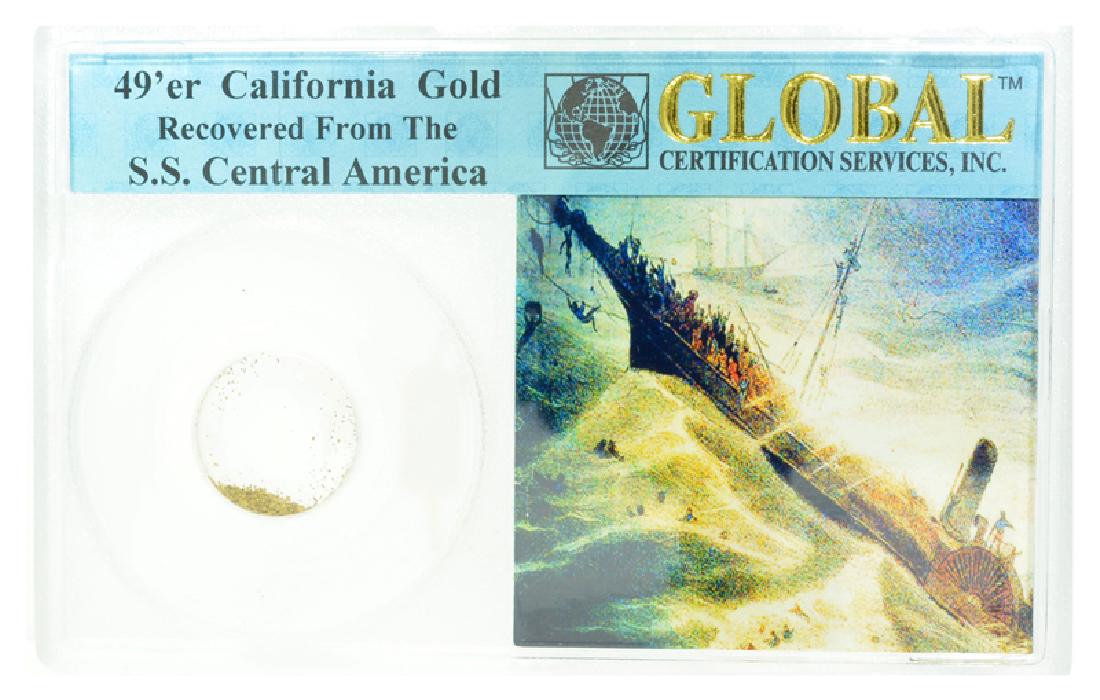 49'er Global California Gold S.S. Central America Coin: Gov. File: C-49265 49'er Global California Gold S.S. Central America Coin Asset Type: Coin Shipping: $9.95