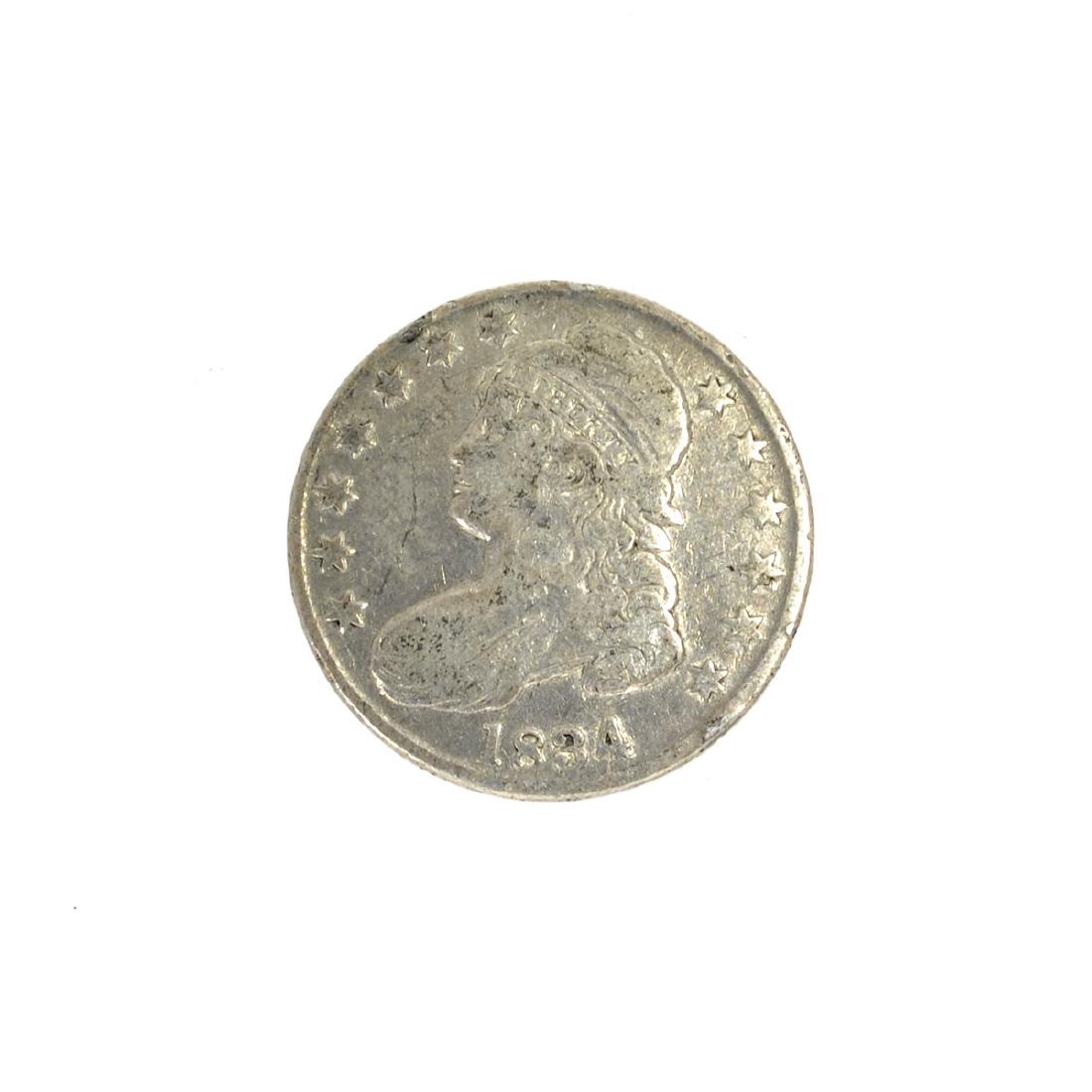 1834 Capped Bust Half Dollar Coin: Gov. File: C-47422 1834 Capped Bust Half Dollar Coin Asset Type: Coin Shipping: $9.95
