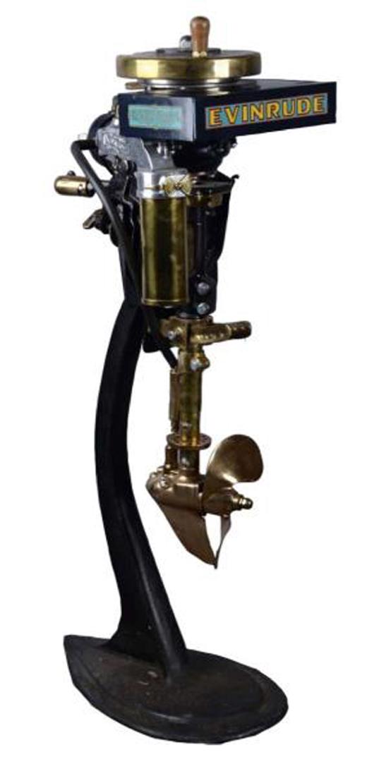 Rare Antique Evinrude Outboard Motor P