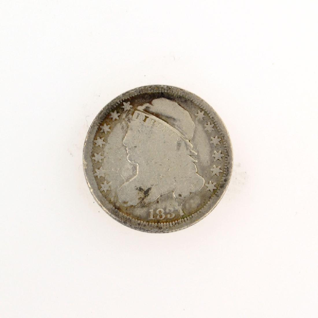 1837 Capped Bust Dime Coin: Gov. File: C-50268 1837 Capped Bust Dime Coin Asset Type: Coin Shipping: $9.95