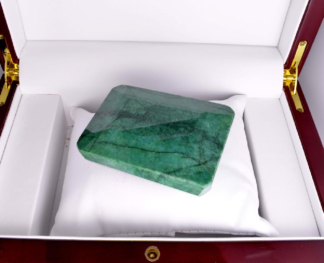 APP: 4.6k 929.50CT Emerald Cut Green Beryl Emerald: Gov. File: H-06887 929.50CT Emerald Cut Green Beryl Emerald Gemstone Retail Replacement Value: $4.6K Asset Type: Gemstone Shipping: $19.95