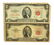 (2) 1953 $2 U.S. Red Seal Notes