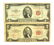 (2) 1953 $2 U.S. Red Seal Notes