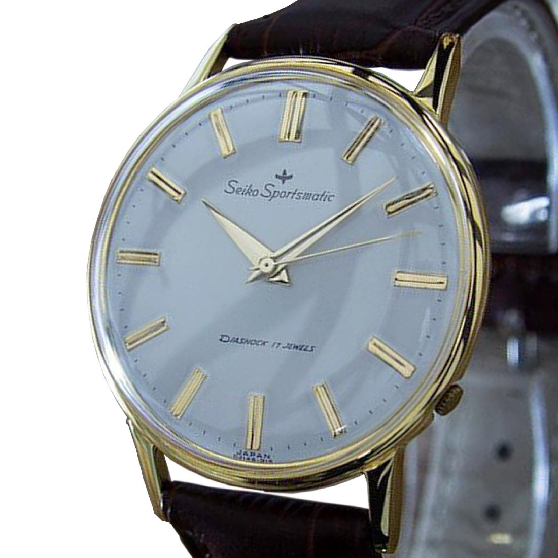 *Seiko Sportsmatic 1960s Vintage Mens Japanese: Gov. File: H-33387 *Seiko Sportsmatic 1960s Vintage Mens Japanese Automatic Collectible Watch Asset Type: Watch Shipping: $19.95