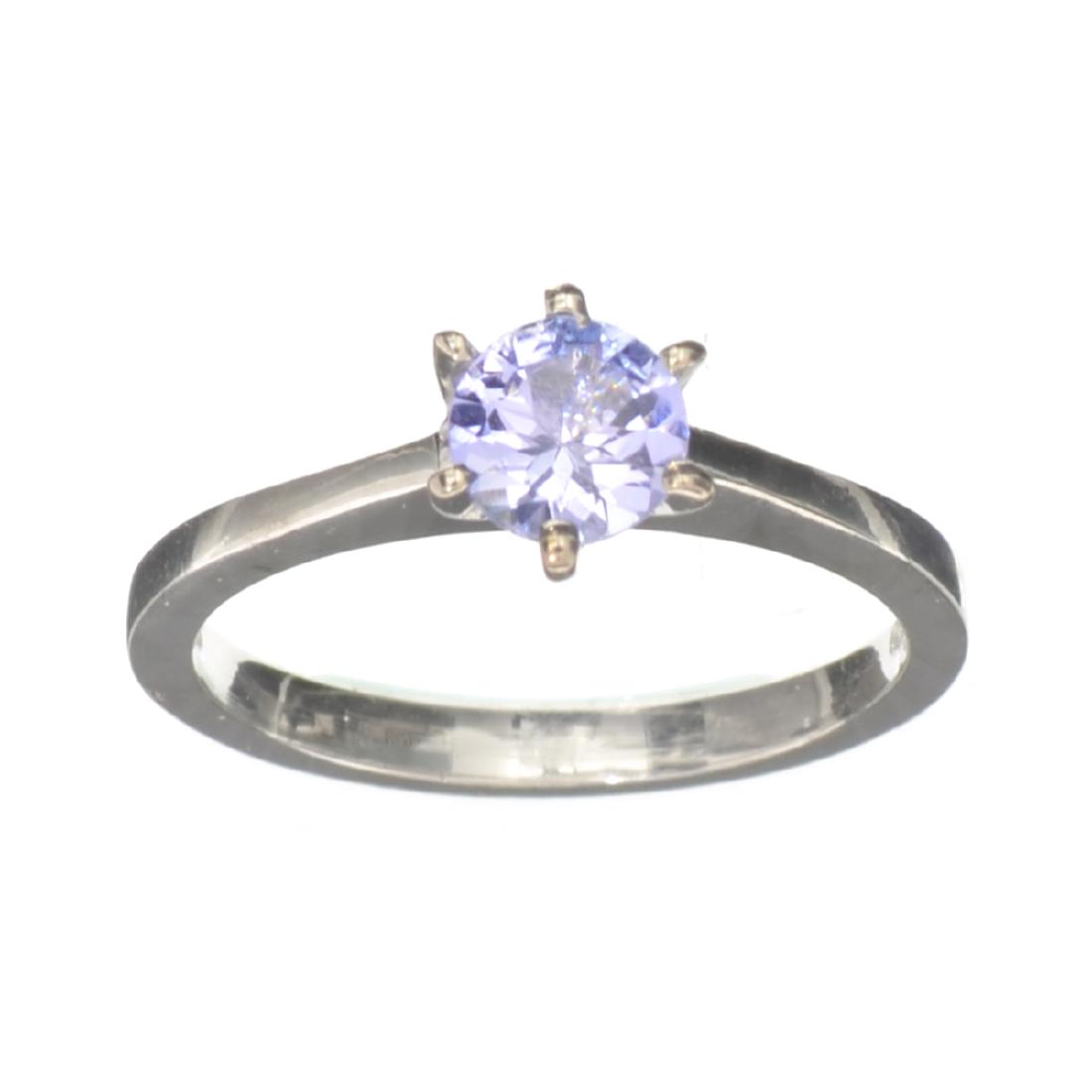 APP: 0.9k Fine Jewelry Designer Sebastian 0.54CT Round: Gov. File: K-08185 Fine Jewelry Designer Sebastian 0.54CT Round Cut Tanzanite And Sterling Silver Ring Retail Replacement Value:$0.8KRing Shipping: $19.95