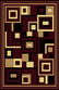Gorgeous 5x8 Emirates Burgundy Rug Plush, High Quality