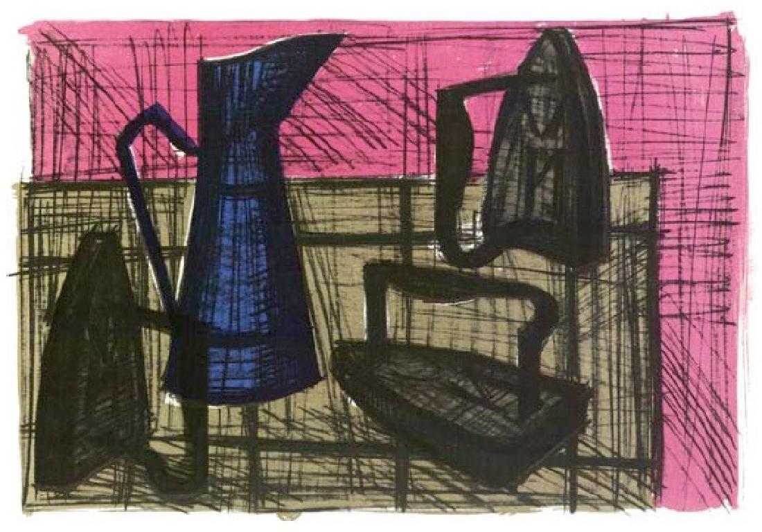 Bernard Buffet Lithograph ''''Irons'''' 12 x 17 Paper: Gov. File: M-05539 Bernard Buffet Lithograph ''''Irons'''' 12 x 17 Paper Image Asset Type: CollectibleShipping: $24.95. Item may be pick up only, or require additional shipping charges due to weight o