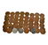 50 Assorted 1909 - 1958 Wheat Pennies Coin - 2