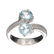 APP: 0.5k Fine Jewelry 2.10CT Round Cut Blue Topaz And