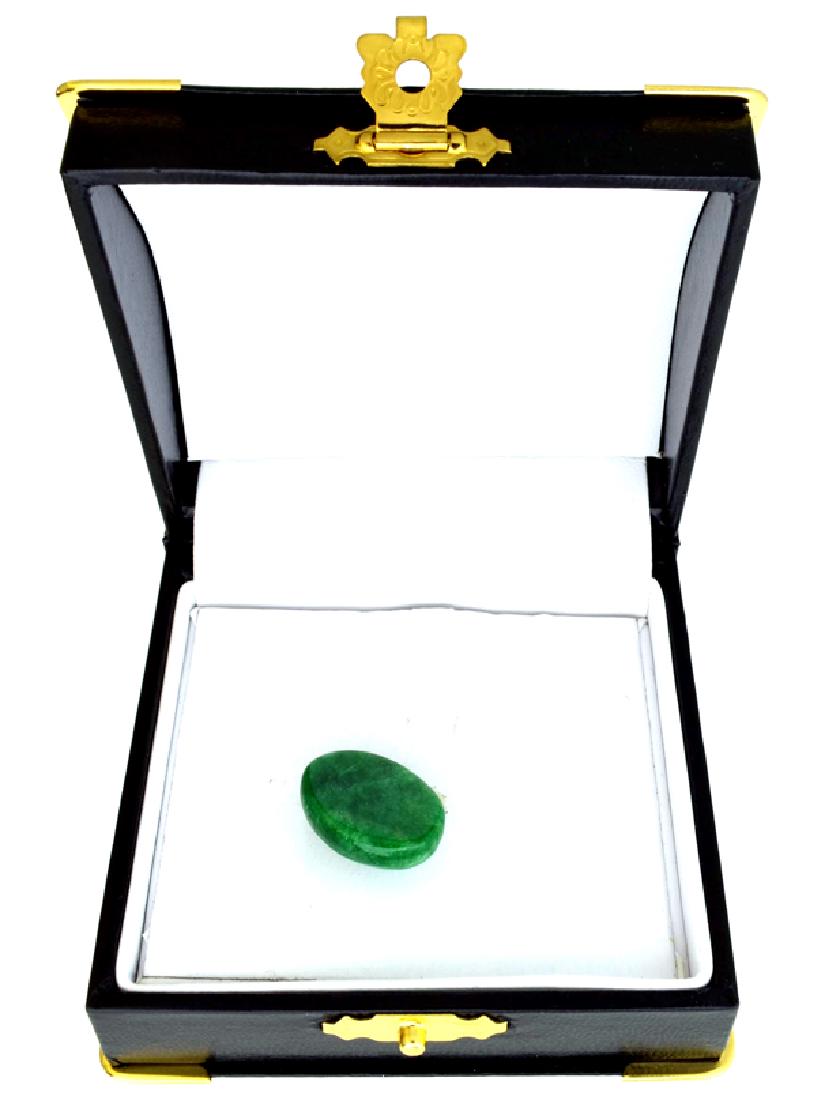 APP: 0.8k 14.85CT Oval Cut Cabochon Green Beryl: Gov. File: 71122 14.85CT Oval Cut Cabochon Green Beryl Gemstone Retail Replacement Value: $0.8K Asset Type: Gemstone Shipping: $19.95