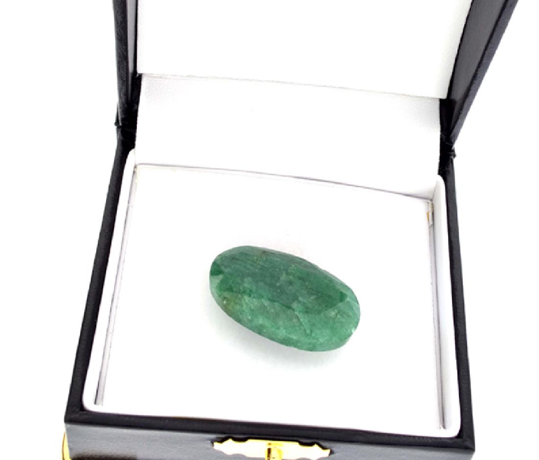 APP: 1.8k 37.35CT Oval Cut Green Beryl Emerald Gemstone: Gov. File: 95185 37.35CT Oval Cut Green Beryl Emerald Gemstone Retail Replacement Value: $1.9K Asset Type: Gemstone Shipping: $19.95