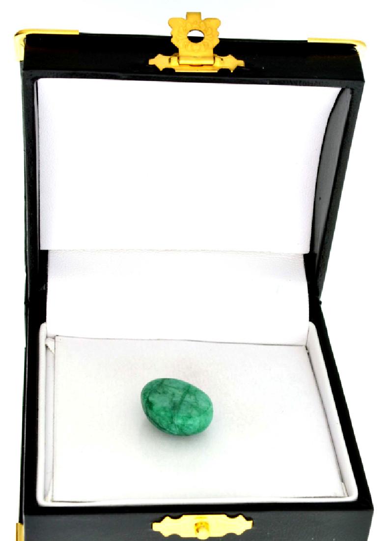 APP: 0.8k 15.15CT Oval Cut Cabochon Green Beryl: Gov. File: 71227 15.15CT Oval Cut Cabochon Green Beryl Gemstone Retail Replacement Value: $0.8K Asset Type: Gemstone Shipping: $19.95