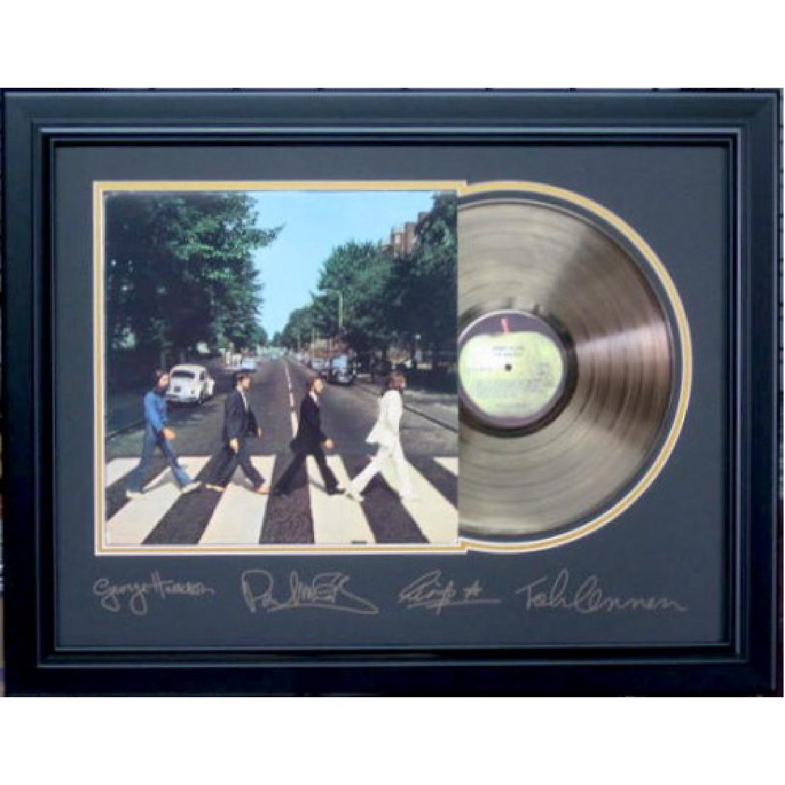 Beatles Engraved Abbey Road Gold Record: Gov. File: M-10529 Beatles Engraved Abbey Road Gold Record Asset Type: MusicShipping: $24.95. Item may be pick up only, or require additional shipping charges due to weight or size.