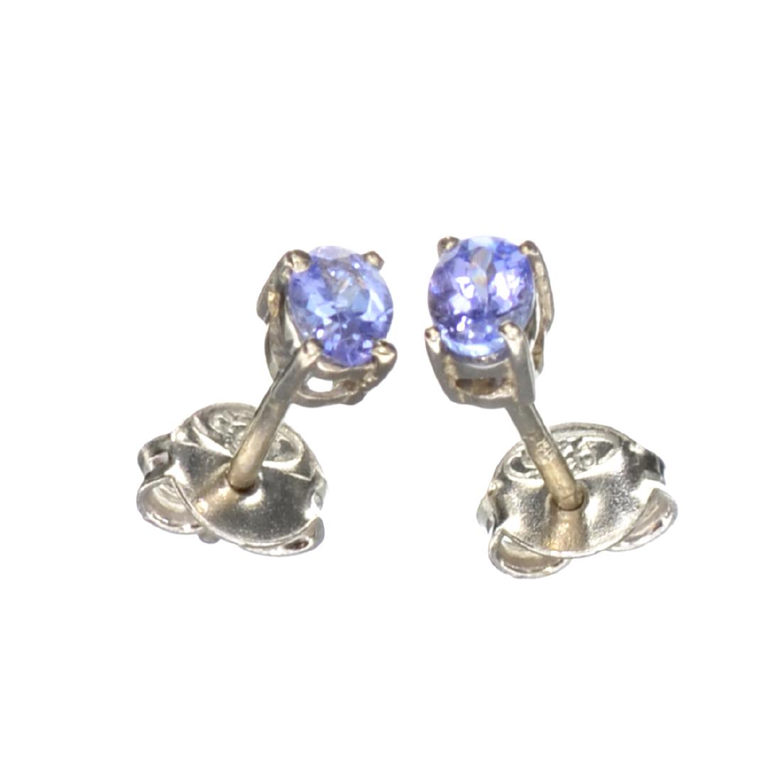 APP: 0.6k Fine Jewelry Designer Sebastian 0.30CT Oval: Gov. File: K-08527 Fine Jewelry Designer Sebastian 0.30CT Oval Cut Tanzanite And Sterling Silver Earrings Retail Replacement Value:$0.5KEarrings Shipping: $19.95