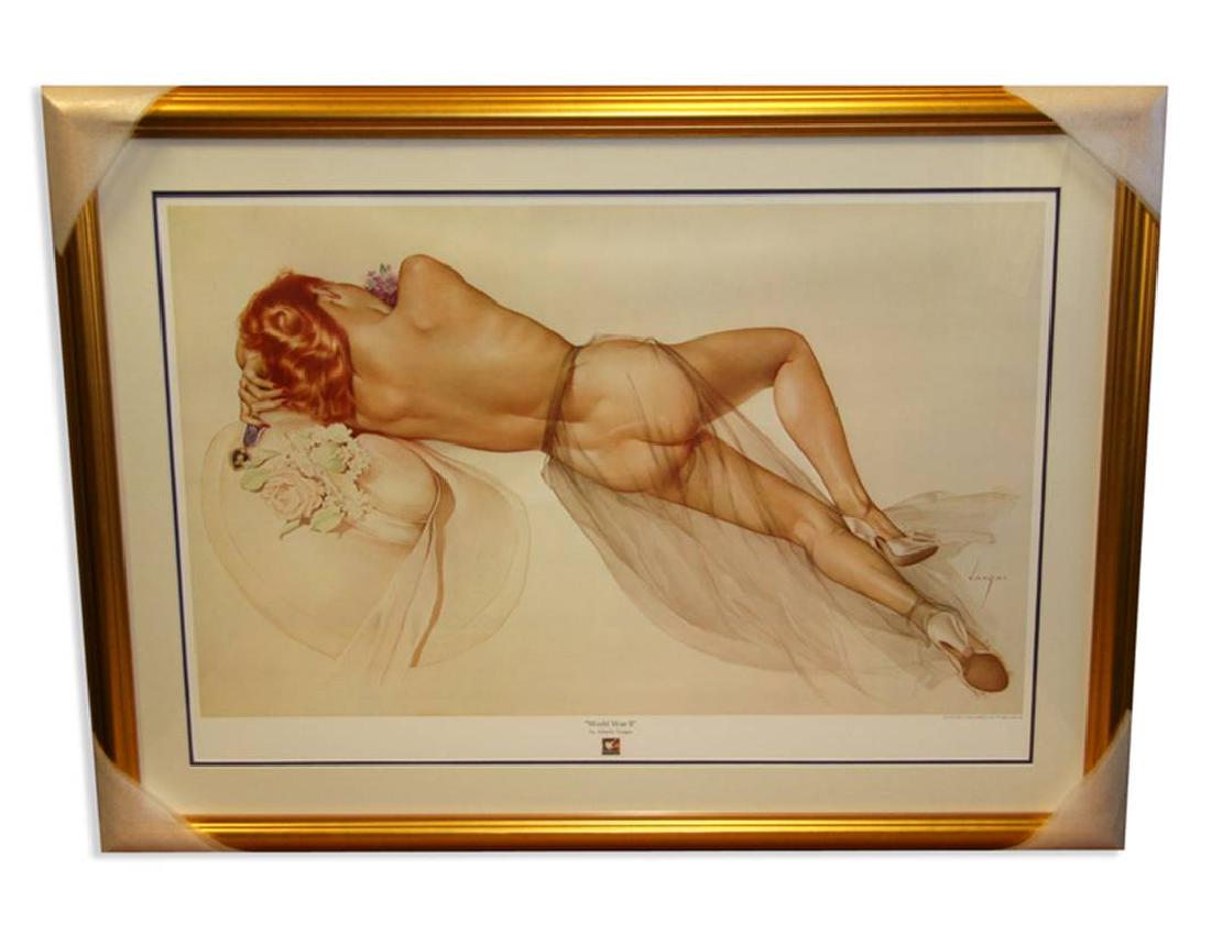 Alberto Vargas (Naked) Exquisitely Museum Framed &: Gov. File: M-09134 Alberto Vargas (Naked) Exquisitely Museum Framed & Matted Print Asset Type: PrintShipping: $24.95. Item may be pick up only, or require additional shipping charges due to weight or