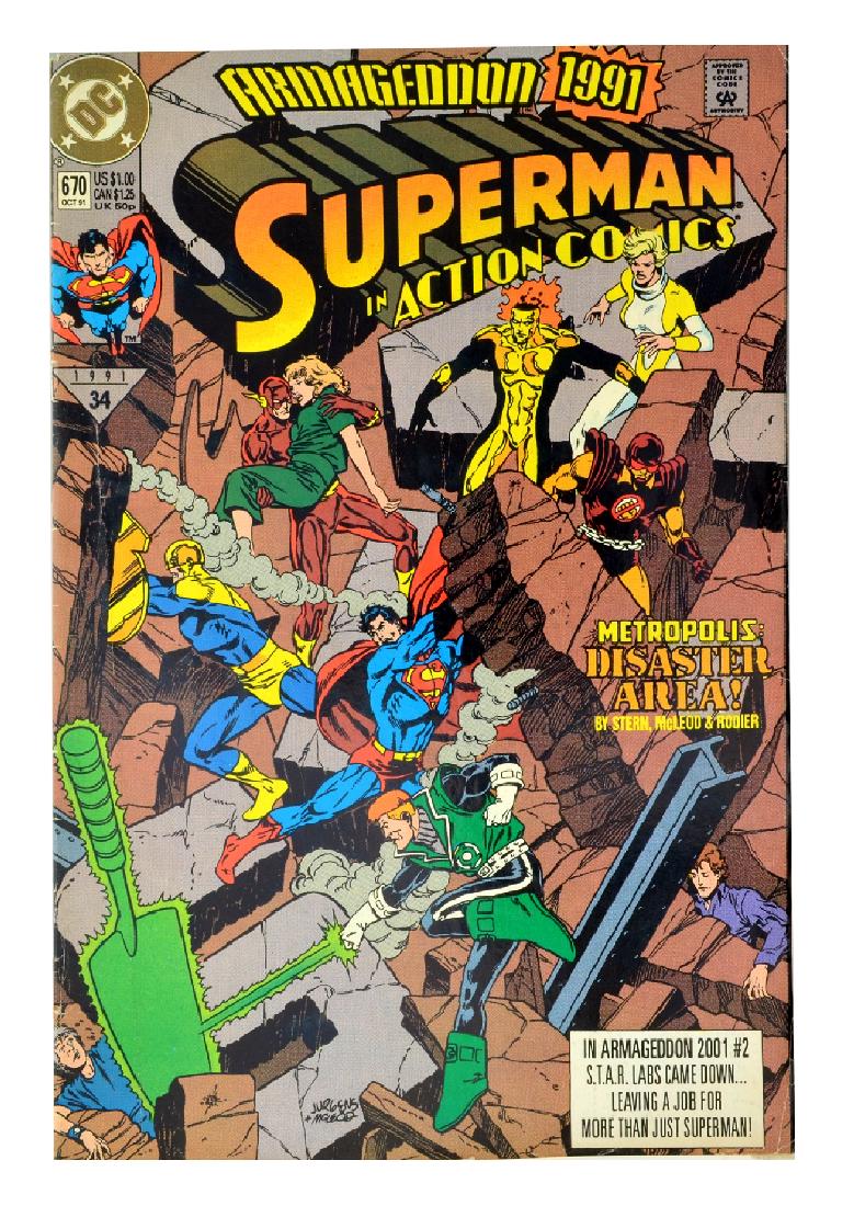 Action Comics (1938 DC) Issue #670: Gov. File: C-57978 Action Comics (1938 DC) Issue #670 Asset Type: Coin Shipping: $9.95