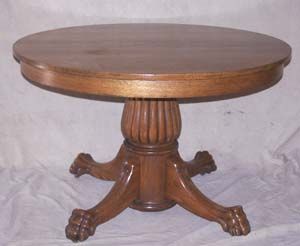 Hastings Round Oak Pedestal Table