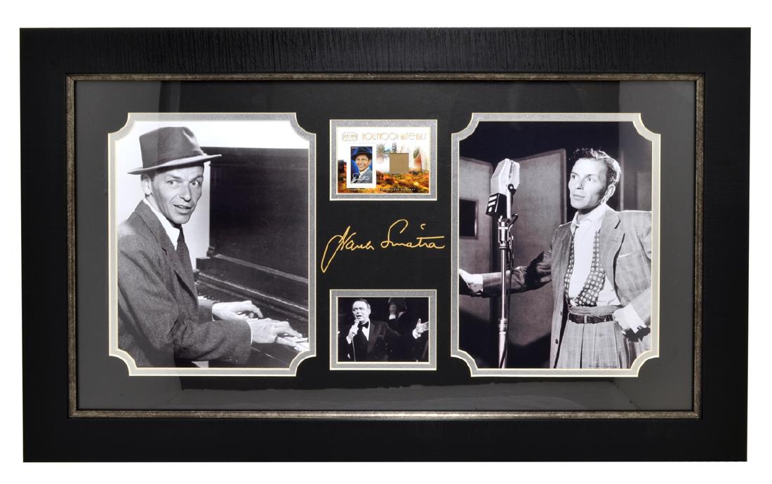 Very Rare Plate Signed Photo Of Frank Sinatra With: Gov. File: M-11850 Very Rare Plate Signed Photo Of Frank Sinatra With Authenic Original Swatch Of Clothing Asset Type: Music Shipping: $24.95. Item may be pick up only, or require additional shipping 