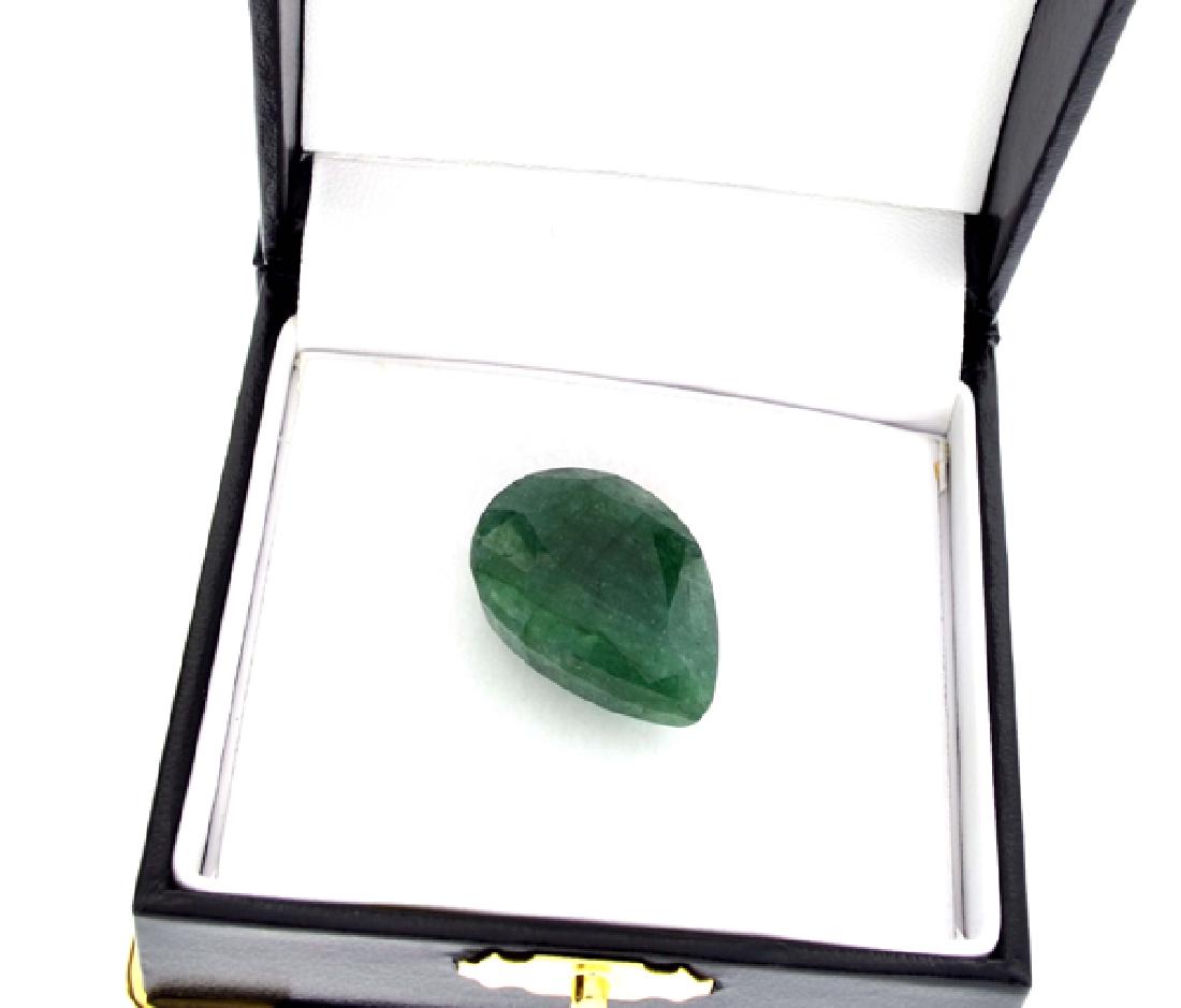 APP: 2k 40.00CT Pear Cut Green Beryl Emerald Gemstone: Gov. File: 95252 40.00CT Pear Cut Green Beryl Emerald Gemstone Retail Replacement Value: $2.0K Asset Type: Gemstone Shipping: $19.95
