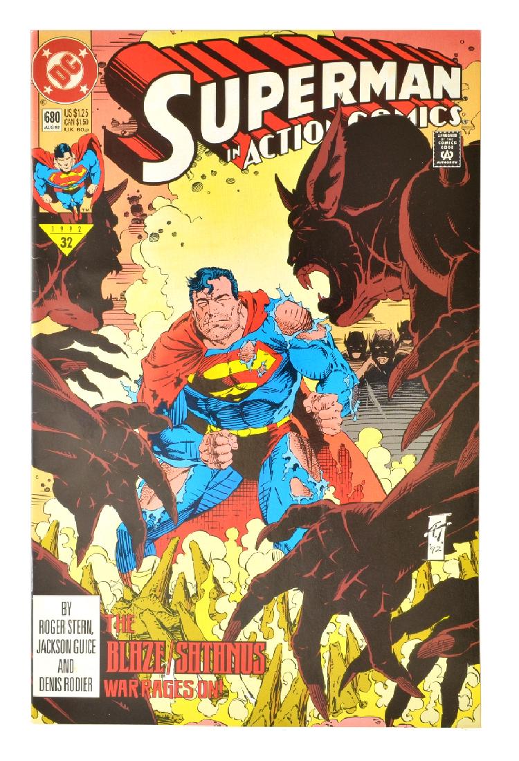 Action Comics (1938 DC) Issue #680: Gov. File: C-57973 Action Comics (1938 DC) Issue #680 Asset Type: Comic Shipping: $9.95