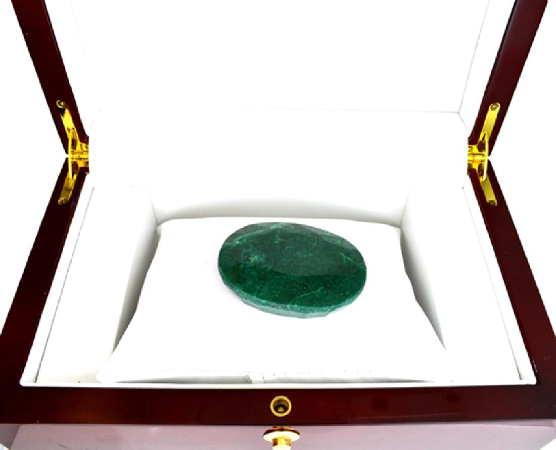 APP: 2k 267.50CT Oval Cut Green Beryl Emerald Gemstone: Gov. File: 92656 267.50CT Oval Cut Green Beryl Emerald Gemstone Retail Replacement Value: $2.0K Asset Type: Gemstone Shipping: $19.95