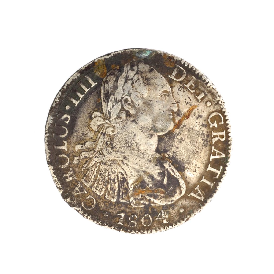 1804 Eight Reales American First Silver Dollar Coin: Gov. File: C-42667 1804 Eight Reales American First Silver Dollar Coin Asset Type: Coin Shipping: $9.95