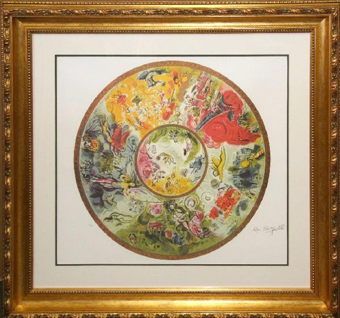 Marc Chagall (After) 'Paris Opera' Museum Framed &: Gov. File: M-06091 Marc Chagall (After) 'Paris Opera' Museum Framed & Matted Print Asset Type: Print Shipping: $24.95. Item may be pick up only, or require additional shipping charges due to weight or