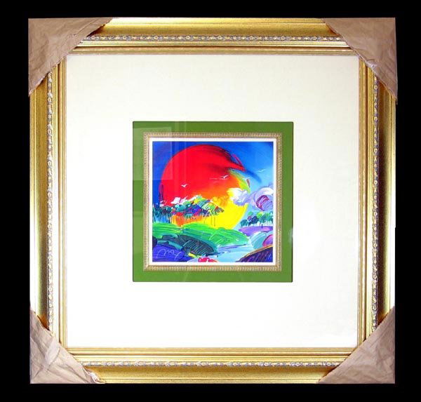 GOV: Peter Max, Hand Signed, Certified Museum Pri