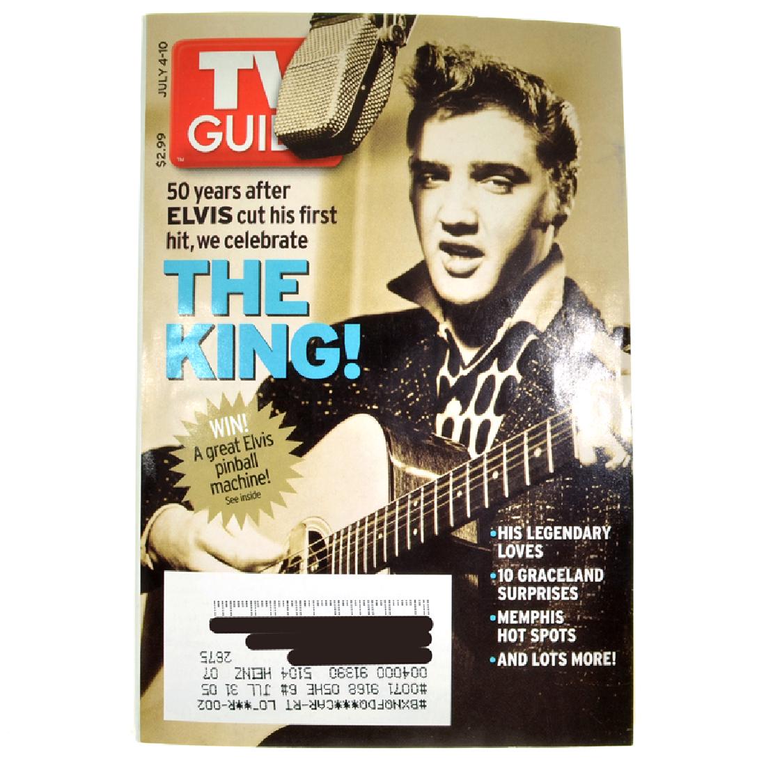 Rare Elvis Presley TV Guide Edition: Gov. File: T-13698 Rare Elvis Presley TV Guide Edition Asset Type: Elvis Shipping: $29.95