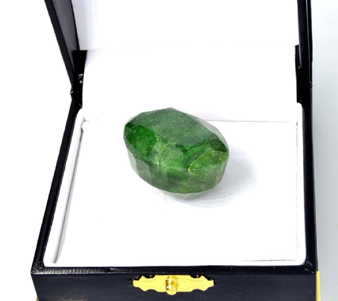 APP: 0.9k 108.47CT Oval Cut Green Beryl Gemstone: Gov. File: 93029 108.47CT Oval Cut Green Beryl Gemstone Retail Replacement Value: $0.9K Asset Type: Gemstone Shipping: $19.95