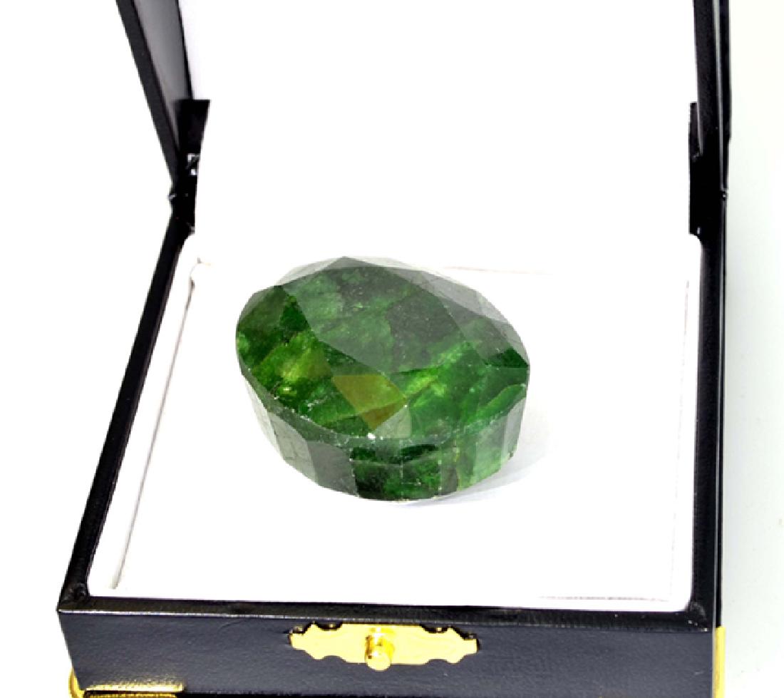 APP: 1.3k 165.29CT Oval Cut Green Beryl Gemstone: Gov. File: 93030 165.29CT Oval Cut Green Beryl Gemstone Retail Replacement Value: $1.3K Asset Type: Gemstone Shipping: $19.95