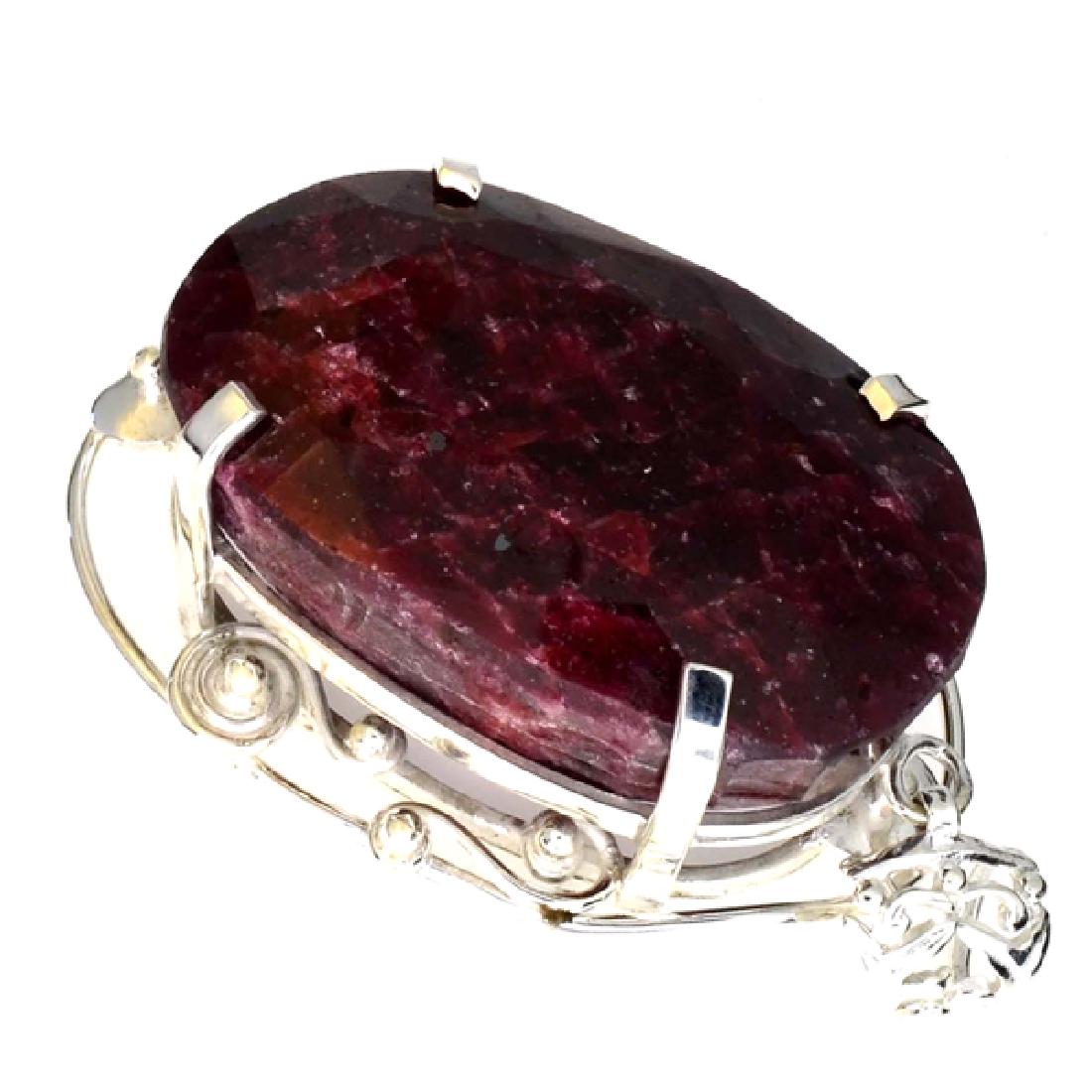 APP: 16.1k Fine Jewelry Designer Sebastian 373.90CT: Gov. File: K-02491 Fine Jewelry Designer Sebastian 373.90CT Oval Cut Ruby and Sterling Silver Pendant Retail Replacement Value:$16.0K Pendant Shipping: $19.95