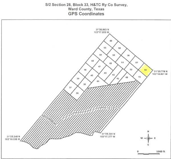 TX LAND, 5.17Ac. 2 Lots Back PECOS RVR, STR SALE - 2