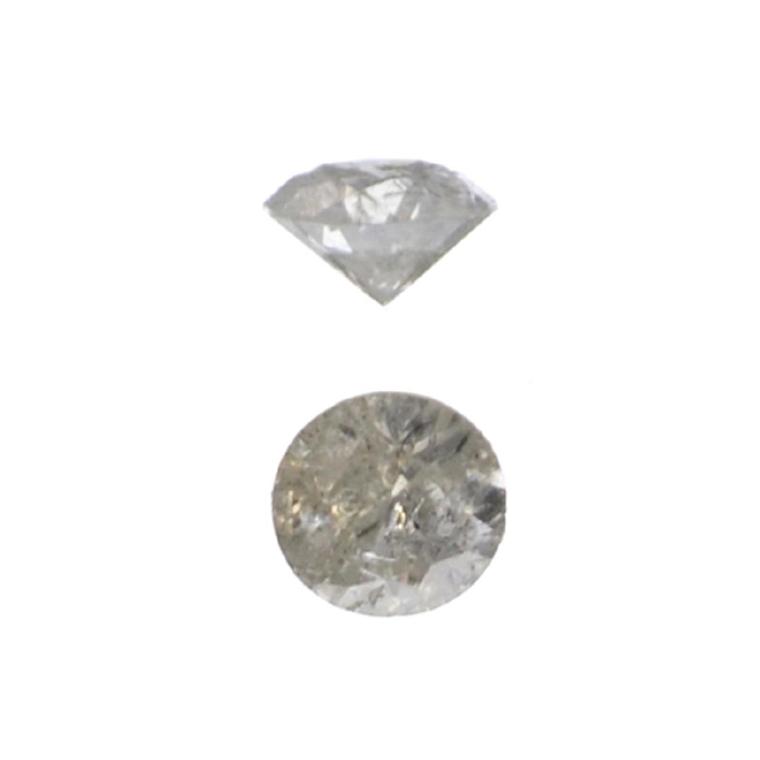 APP: 0.3k Fine Jewelry 0.13CT Round Brilliant Cut: Gov. File: H-29270 Fine Jewelry 0.13CT Round Brilliant Cut Diamond Gemstone Retail Replacement Value: $0.3K Asset Type: Gemstone Shipping: $19.95