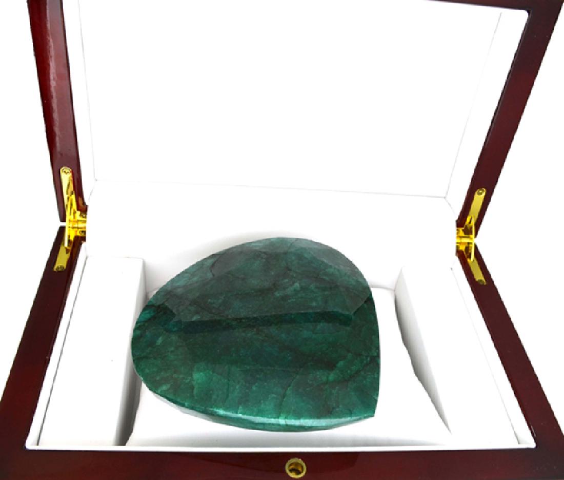 APP: 15.7k 1961.15CT Pear Cut Green Beryl Emerald: Gov. File: 87672 1961.15CT Pear Cut Green Beryl Emerald Gemstone Retail Replacement Value: $15.7K Asset Type: Gemstone Shipping: $19.95
