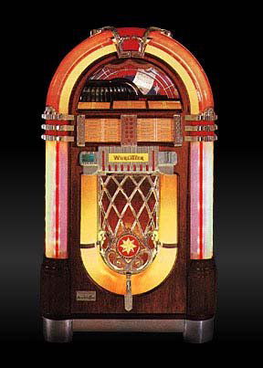 Collectable Vinyl Jukebox 50-45 RPM - Wurlitzer 1