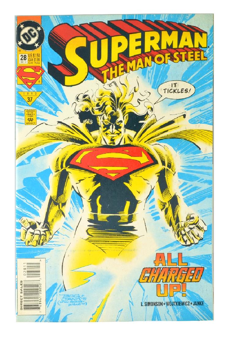 Superman The Man of Steel (1991) Issue #28: Gov. File: C-57925 Superman The Man of Steel (1991) Issue #28 Asset Type: Comic Shipping: $9.95
