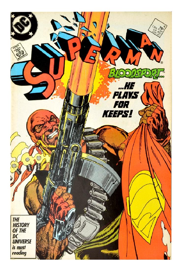 Superman (1987 2nd Series) Issue #4: Gov. File: C-57951 Superman (1987 2nd Series) Issue #4 Asset Type: Comic Shipping: $9.95