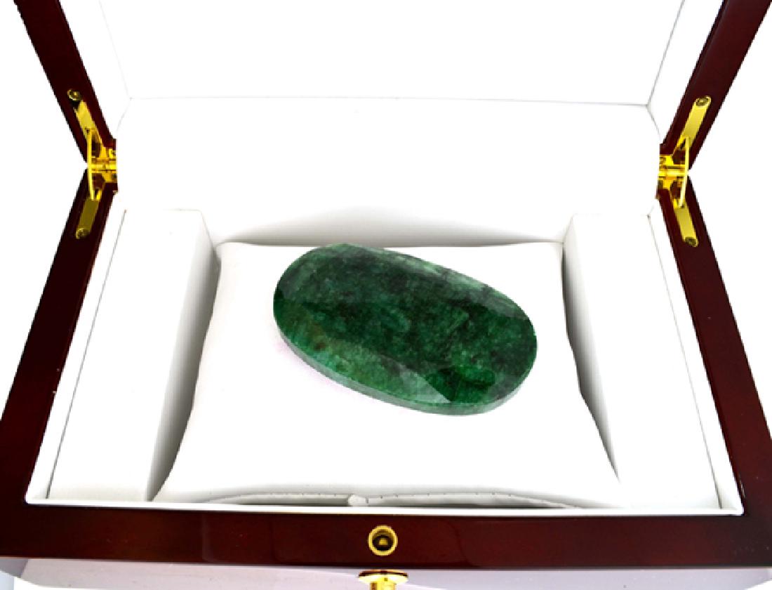APP: 2.9k 476.05CT Oval Cut Green Beryl Emerald: Gov. File: 92643 476.05CT Oval Cut Green Beryl Emerald Gemstone Retail Replacement Value: $2.9K Asset Type: Gemstone Shipping: $19.95