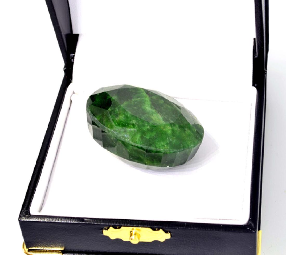 APP: 1.4k 170.07CT Oval Cut Green Beryl Gemstone: Gov. File: 93028 170.07CT Oval Cut Green Beryl Gemstone Retail Replacement Value: $1.4K Asset Type: Gemstone Shipping: $19.95