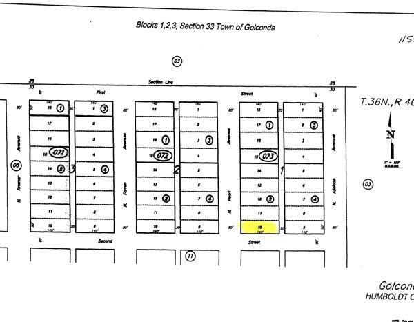 GOV: NV LAND, HUMBOLDT RIVER, CITY LOT - 2