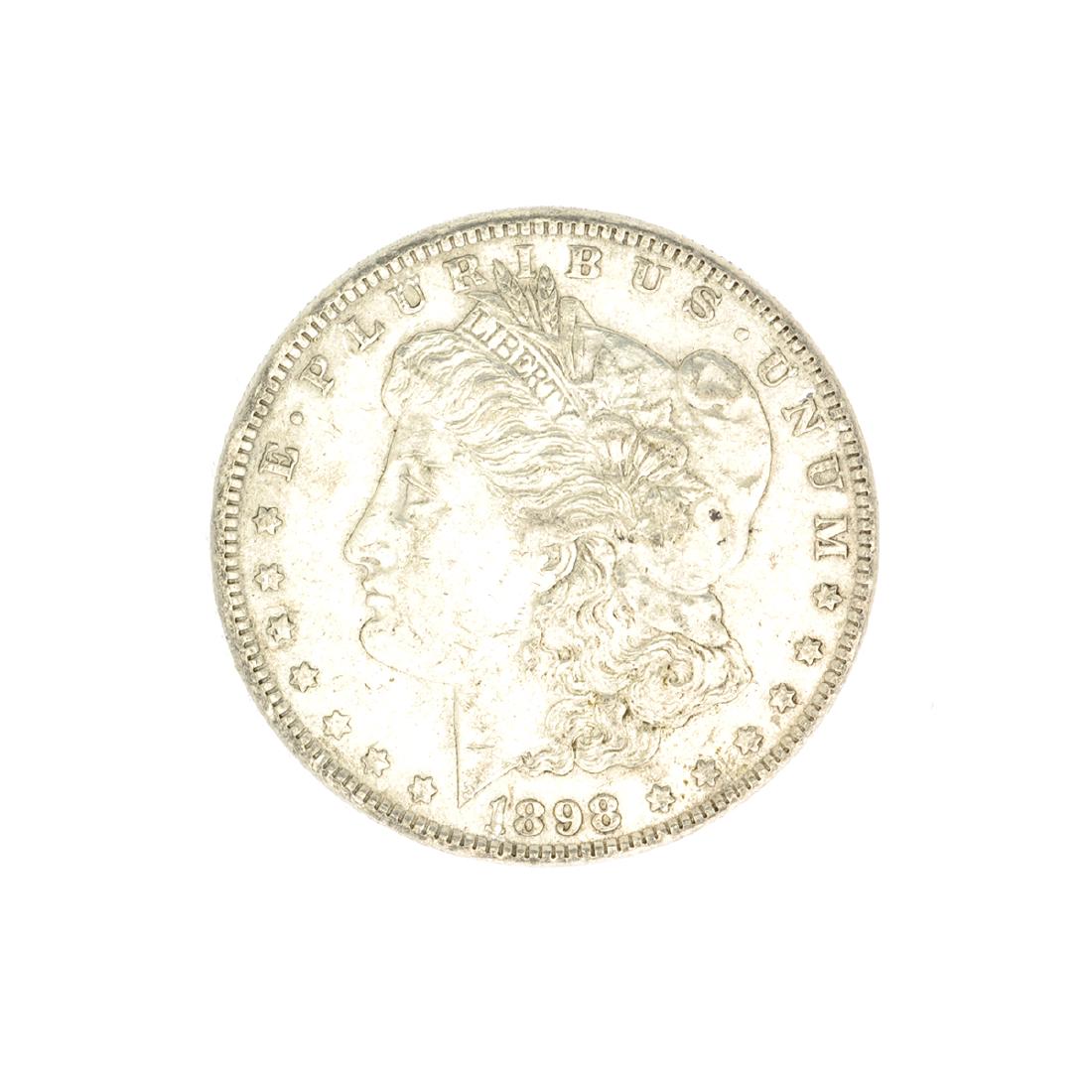 1898 U.S. Morgan Silver Dollar Coin: Gov. File: C-63429 1898 U.S. Morgan Silver Dollar Coin Asset Type: Coin Shipping: $9.95