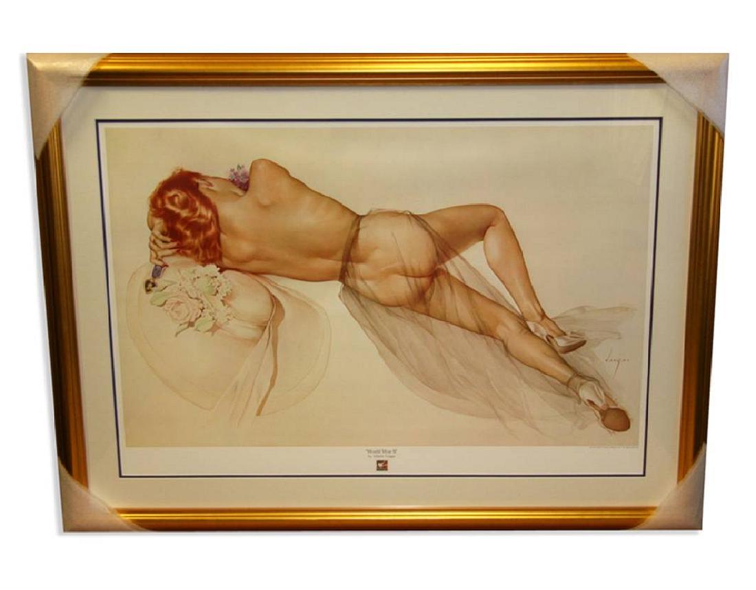 Alberto Vargas (Naked) Exquisitely Museum Framed &: Gov. File: M-09136 Alberto Vargas (Naked) Exquisitely Museum Framed & Matted Print Asset Type: PrintShipping: $24.95. Item may be pick up only, or require additional shipping charges due to weight or