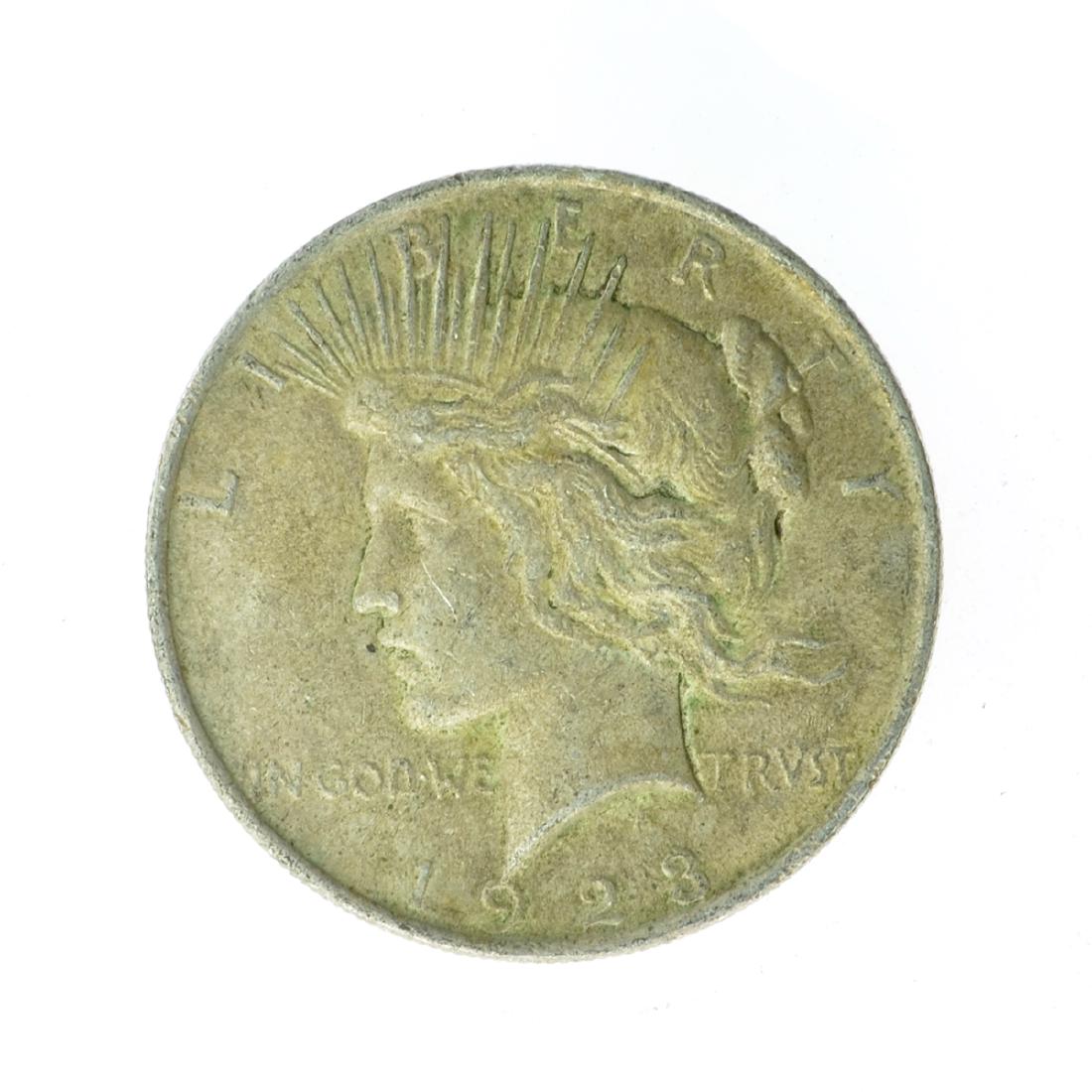 1923 Peace Silver Dollar Coin: Gov. File: C-53582 1923 Peace Silver Dollar Coin Asset Type: Coin Shipping: $9.95