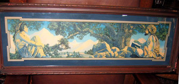 Maxfield Parrish Print / Rubaiyat