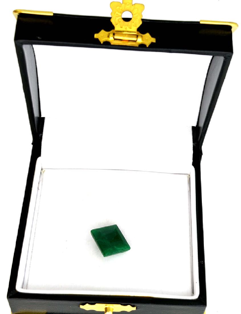 APP: 1.5k 6.45CT Square Cut Green Beryl Emerald: Gov. File: 92565 6.45CT Square Cut Green Beryl Emerald Gemstone Retail Replacement Value: $1.5K Asset Type: Emerald Gemstone Shipping: $19.95